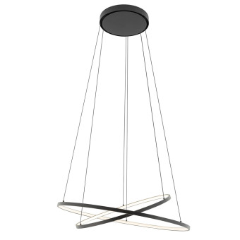 Подвесная люстра Nowodvorski Circolo Led Black 10814