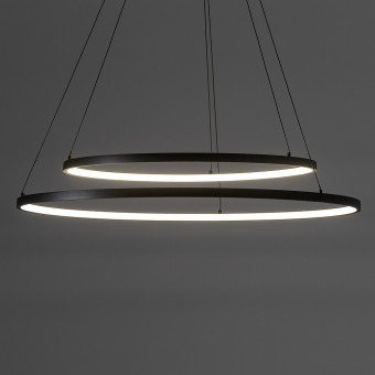 Подвесная люстра Nowodvorski Circolo Led Black 10814