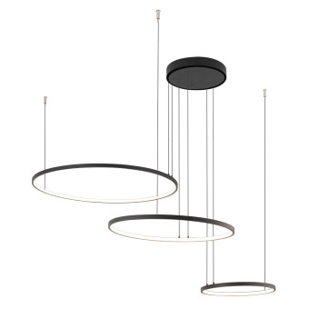 Подвесная люстра Nowodvorski Circolo Led Black 10817