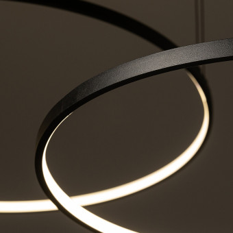 Подвесная люстра Nowodvorski Circolo Led Black 10817