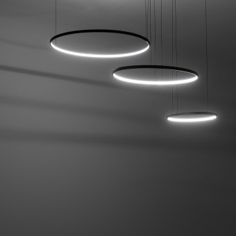 Подвесная люстра Nowodvorski Circolo Led Black 10867