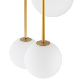 Люстра подвесная Nowodvorski Karo Black/Satine Gold 10934