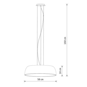 Подвесная люстра Nowodvorski Satellite M White 11233