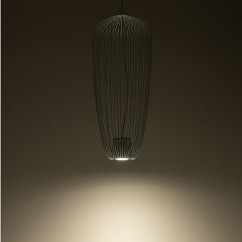 Подвесная люстра Nowodvorski Pumpkin S Silk Gray 11242