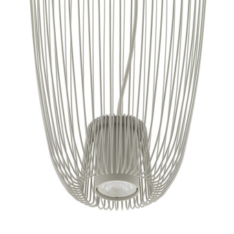 Подвесная люстра Nowodvorski Pumpkin S Silk Gray 11242