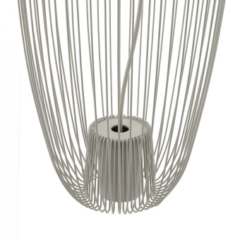 Подвесная люстра Nowodvorski Pumpkin S Silk Gray 11242