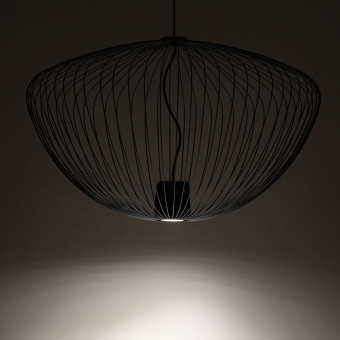 Подвесная люстра Nowodvorski Pumpkin L Umbra Gray 11252