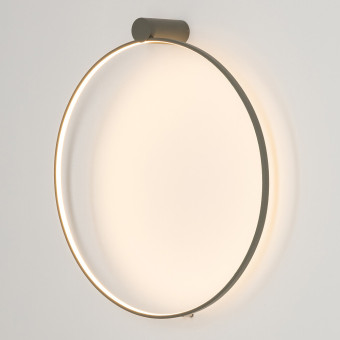 Настенно-потолочный светильник Nowodvorski Circolo Led M Silk Oliv E (Cерия Circolo Led M, Цвет Шелковый оливковый) арт. 11402