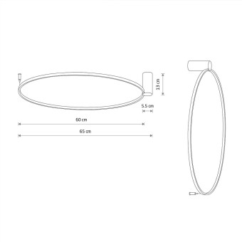 Настенно-потолочный светильник Nowodvorski Circolo Led M Silk Oliv E (Cерия Circolo Led M, Цвет Шелковый оливковый) арт. 11402