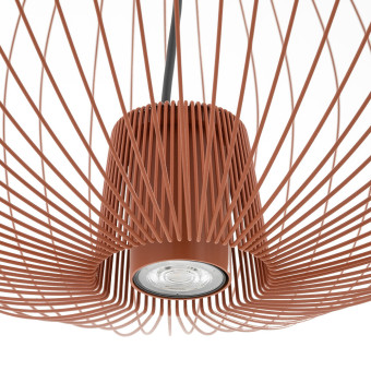 Подвесная люстра Nowodvorski Pumpkin L Terracott 11494