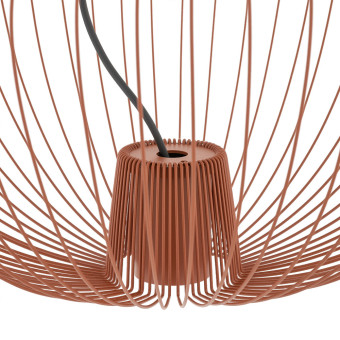 Подвесная люстра Nowodvorski Pumpkin M Terracott 11495