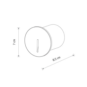 Встраиваемый светильник Nowodvorski Abby Led Black 11528