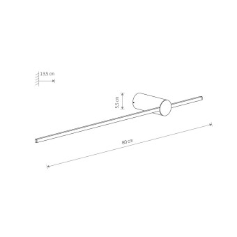 Настенный светильник Nowodvorski Saber Led Silk Olive M White (Cерия Saber Led Silk Olive M, Цвет Белый) арт. 11592