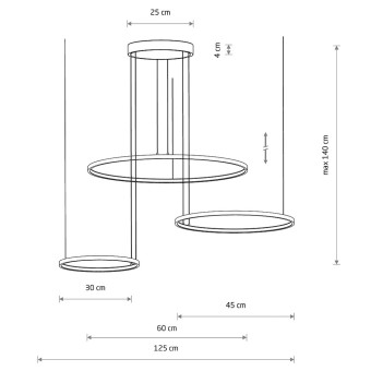 Подвесная люстра Nowodvorski Circolo Power Led White (Cерия Circolo Power Led, Цвет Белый) арт. 11649