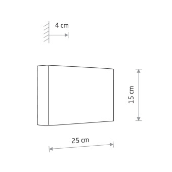 Настенный светильник Nowodvorski Santana B Black 11662