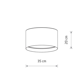 Потолочный cветильник Nowodvorski Cedro S Beige 11670