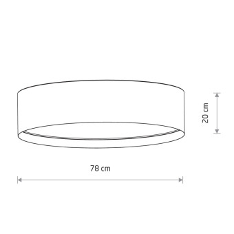 Потолочная люстра Nowodvorski Cedro L Beige 11672