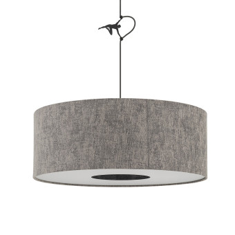 Подвесная люстра Nowodvorski Lago M Gray 11674