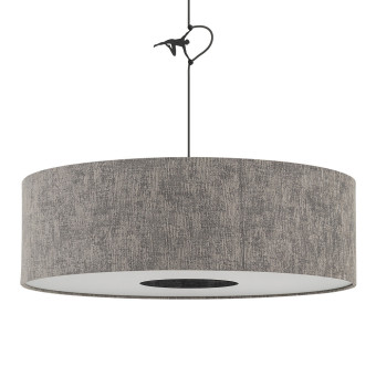 Подвесная люстра Nowodvorski Lago L Gray 11675