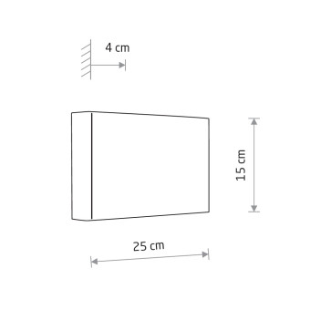 Настенный светильник Nowodvorski Lago B Gray 11678