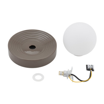 Настенный светильник Nowodvorski Clay M Brown 11747