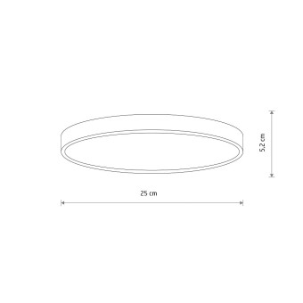 Потолочный cветильник Nowodvorski  Denia LED S White 11758