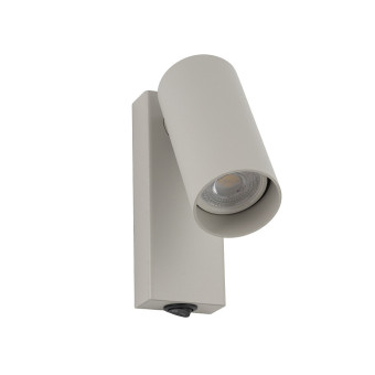 Настенный светильник Nowodvorski Fourty Wall Silk Gray 11765