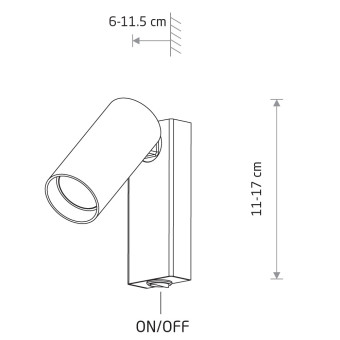 Настенный светильник Nowodvorski Fourty Wall Silk Gray 11765