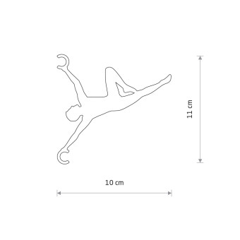 Держатель провода Nowodvorski Acrobat White 11795