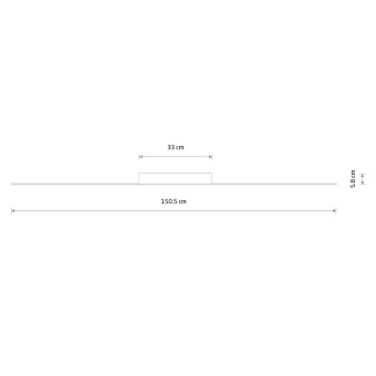 Потолочный cветильник Nowodvorski Giavellotto Led L Black 11888