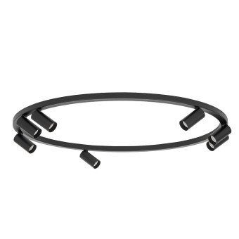 Потолочная люстра Nowodvorski Fourty Round VII Black (Cерия Fourty VII, Модель круглая, Цвет Черный) арт. 11944