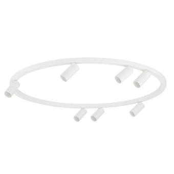 Потолочная люстра Nowodvorski Fourty Round VII White (Cерия Fourty VII, Модель круглая, Цвет Белый) арт. 11945