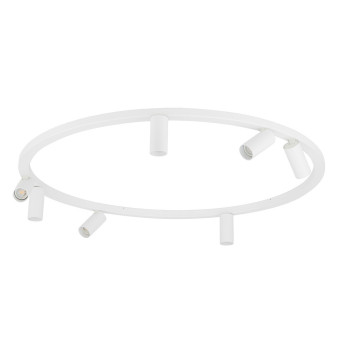 Потолочная люстра Nowodvorski Fourty Round VII White (Cерия Fourty VII, Модель круглая, Цвет Белый) арт. 11945