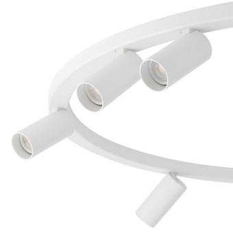 Потолочная люстра Nowodvorski Fourty Round VII White (Cерия Fourty VII, Модель круглая, Цвет Белый) арт. 11945