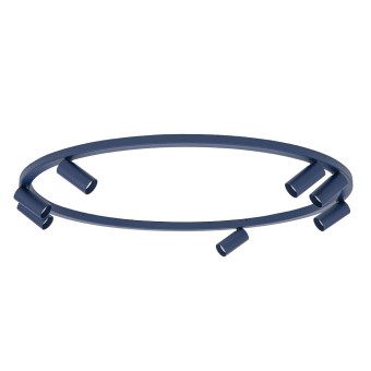 Потолочная люстра Nowodvorski Fourty Round VII Umbra Blue (Cерия Fourty VII, Модель круглая, Цвет Темно-синий) арт. 11947