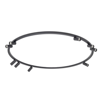 Потолочная люстра Nowodvorski Fourty Round IX Black (Cерия Fourty IX, Модель круглая, Цвет Черный) арт. 11950