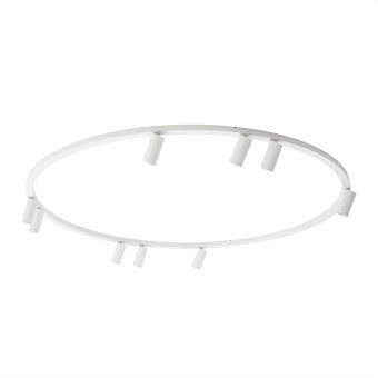 Потолочная люстра Nowodvorski Fourty Round IX White (Cерия Fourty IX, Модель круглая, Цвет Белый) арт. 11951