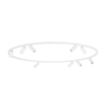 Потолочная люстра Nowodvorski Fourty Round IX White (Cерия Fourty IX, Модель круглая, Цвет Белый) арт. 11951