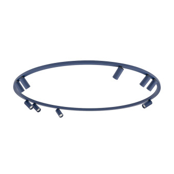 Потолочная люстра Nowodvorski Fourty Round IX Umbra Blue (Cерия Fourty IX, Модель круглая, Цвет Темно-синий) арт. 11953