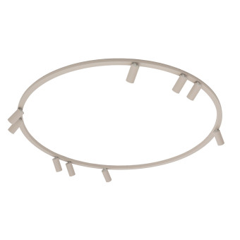 Потолочная люстра Nowodvorski Fourty Round IX Beige (Cерия Fourty IX, Модель круглая, Цвет Бежевый) арт. 11954