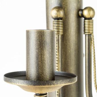 Бра Nowodvorski Ares Black/Golden Patina 203