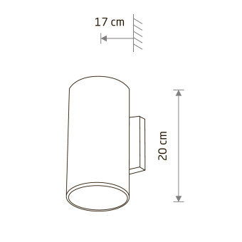 Уличный настенный светильник Nowodvorski Fog Graphite 3402