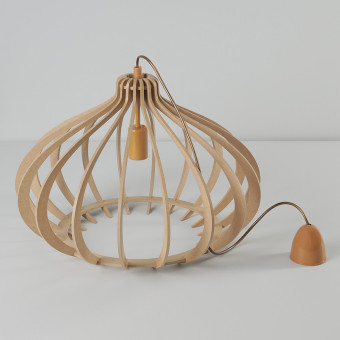 Люстра подвесная Nowodvorski Ika D Natural Wood 4174