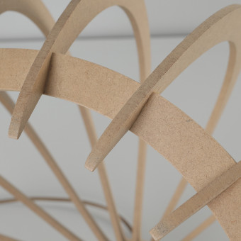 Люстра подвесная Nowodvorski Ika D Natural Wood 4174