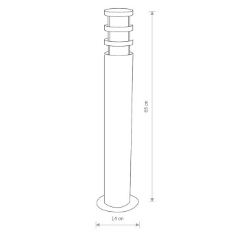Уличный светильник Nowodvorski Norin Graphite 4446