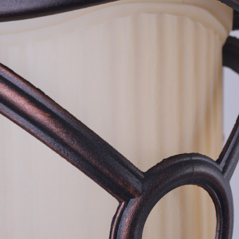 Уличный настенный светильник Nowodvorski Don Black/Copper Patina 4687