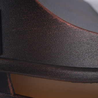 Уличный настенный светильник Nowodvorski Don Black/Copper Patina 4687