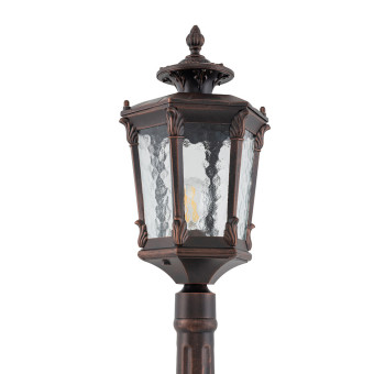 Уличный светильник Nowodvorski Amur Black/Copper Patina 4694