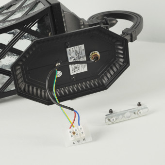 Уличный настенный светильник Nowodvorski Tay Black 5292