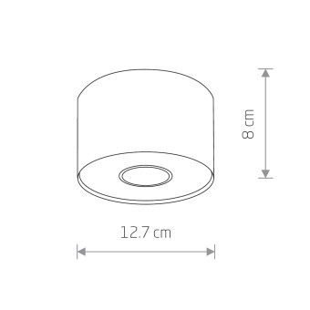 Накладной светильник Nowodvorski Point Graphite 6006